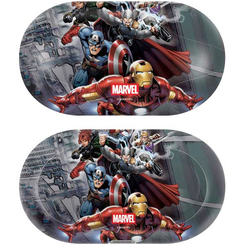 Marvel Avengers Attack Galaxy Buds Plus Skin